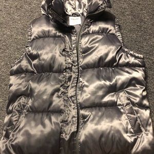 Pewter Puffer Vest